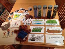 Finished Going On A Bear Hunt Story Sack Story Sack Daycare Themes School Age Activities
