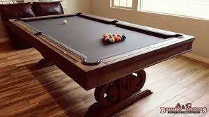 correct pool table dimensions to leave enough room for