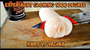 EXPERIMENT Glowing 1000 degree KNIFE vs vagina - YouTube