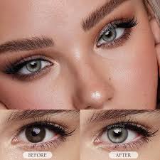 MYEYEBB Paris Grey Colored Contact Lenses