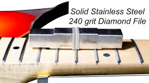 Fret File: Spot Level and Crown a Buzzy Fret at the Same Time - Fretfixxer;  1 Tool 1 Step Success Cure for Fret Buzz Caused by a Proud Fret. - Etsy