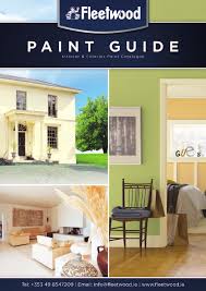 Fleetwood Paint Guide 2015 By Derek Byrne Issuu