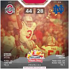 Ohio State Vs Notre Dame January 1 2015 Ohio State Buckeyes Football Ohio State Ohio State Football