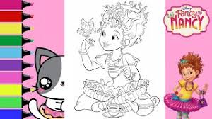 They are also great as stickers. Coloring Fancy Nancy Tea Party Fun Coloring Book Page Sprinkled Donuts Jr Youtube
