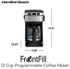 Hamilton beach 40714 coffee maker troubleshooting. Hamilton Beach Programmable Coffee Maker 3 Brewing Options B07684bplb Buy Online At Best Price In Uae Amazon Ae
