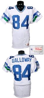 He was drafted by the seattle seahawks eighth overall in the 1995 nfl draft and also played for the dallas cowboys, tampa bay buccaneers, new. 1996 Joey Galloway Game Worn Seahawks Jersey Memorabilia Expert