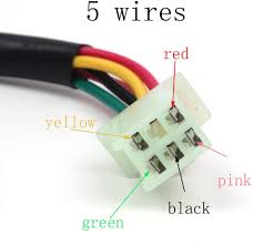 All the wires were one color, white. Amazon Com Voltage Regulator 5 Wires 12v Rectifier Motorcycle Compatible With Dirt Bike Atv Gy6 50 150cc Scooter Moped Jcl Nst Taotao Automotive