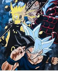 Naruto y dragon ball super. Los 3 Mejores Animes Dragon Ball One Piece Y Naruto Cual Es Buestro Favorito Anime Dragon Ball Super Anime Anime Crossover