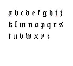 Old english tattoo font generator for free. Old English 61 Cross Stitch Font Large Sale Sale Sale Etsy Cross Stitch Fonts Tattoo Lettering Fonts Tattoo Script Fonts