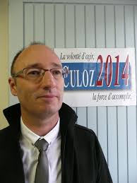 Culoz. Franck-André Masse devant Christophe Bérardi