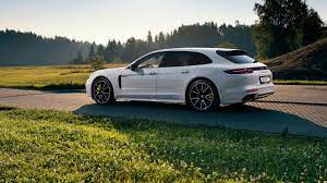 Porsche Panamera Turbo S E Hybrid Sport Turismo Rear Porsche Wallpapers Porsche Panamera Wallpapers Porsche Panamera Turbo Panamera Turbo S Porsche Panamera