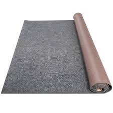 Grass carpeting can be used on any outdoor area not exposed to weather, and plush carpeting can be used on covered decks. 29 Mo Finance Happybuy Grey Marine Carpet 6x23ft Boat Carpet Rugs Abunda