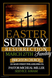 See more of resurrection sunday on facebook. Easter Sunday Church Event Flyer Social Media Post Template Easter Sunday Church Easter Sunday Event Flyer
