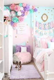 Heute Habe Ich Dachte Ich Wurde Meine Tochter Samantha Neues Zimmer Teilen Wir Vor Ihr Ein Paar Unicorn Room Decor Pastel Girls Room Tween Girl Bedroom