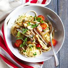 Spaghettis Aux Couteaux Recettes Recette Recettes De Cuisine Recette Recette Facile