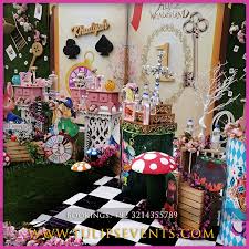 For my daughter's 9th birthday party, she wanted to do an alice in wonderland theme. Alice In Wonderland Theme Birthday Party Ideas In Pakistan 3 1 Best Birthday Party Planner In Lahore Pakistan Thematic Birthday Planner