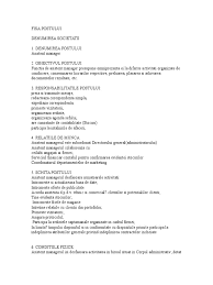 Raspunsul la aceasta intrebare este disponibil doar pentru utilizatorii inregistrati. Fisa Postului Asistent Manager