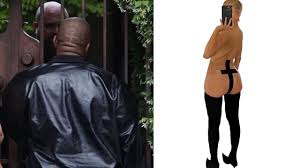 Kanye West and Wife Bianca Censori Both Spotted Rocking Cross Symbols in  honor of their Collaboration with Mowalola - Fashion Bomb Daily