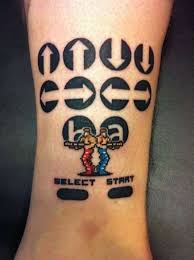 The 100 Best Video Game Tattoos Gaming Tattoo Nerdy Tattoos Nintendo Tattoo