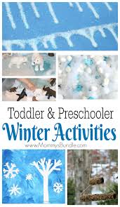 These indoor winter activities provide easy options for kids to have fun and stay active on especially cold days. Fun Winter Activities For Toddlers And Preschoolers Mommy S Bundle