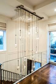 Contemporary Chandeliers 25 Eye Catching Ideas In Modern Homes Stairway Lighting Unique Chandeliers Foyer Lighting