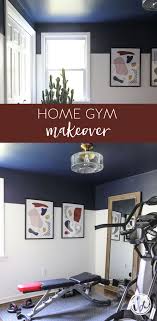 Is gray paint going out of style 2020 woman workout. Home Gym Makeover Sherwin Williams Color Of The Year Naval Two Day Makeover Makeover Sherwinwil Workout Room Home Workout Room Colors Sherwin Williams Colors