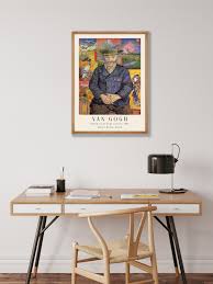 Estampe « Père Tanguy » de Van Gogh : affiche dexposition de musée - Etsy  France