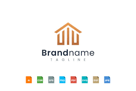 Download Building Construction Logo Template Graphic By Murnifine Creative Fabrica PSD Mockup Templates