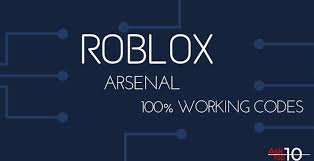 There are already some active codes and there will be more soon, see what yo can get for free right now. New Arsenal Codes Roblox Updated 2021
