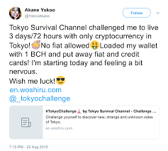 That's just scratching the surface of this article, however. 3 Day Japan Bitcoin Cash Survival Challenge Featured Bitcoin News