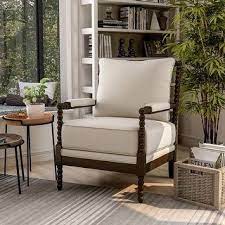 Living Room Chairs Fabric Accent Chair Accent Chairs Beige Accent Chair