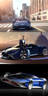 Audi Rsq E Tron Supercar Comes To Life The Virtual Electric Supercar Is Set To Star In Upcoming Movie Spies In D Supercars Wallpaper Super Luxury Cars E Tron
