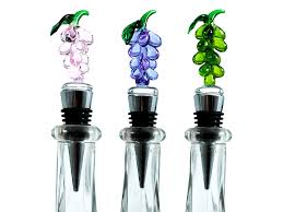 Pas assez chaud elles ne restent pas collées sur la perle, trop chaud elles fondent dans le verre… Pfronten Schmuck Bouchon De Bouteille En Verre De Design Vigne Par 12