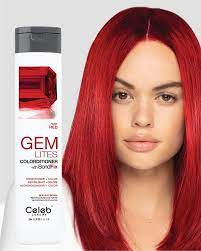 Adore semi permanent hair colour/hair dye | no ammonia, peroxide, alcohol 118ml. Gem Lites Ruby Colorditioner Conditioner For Bright Reds Celeb