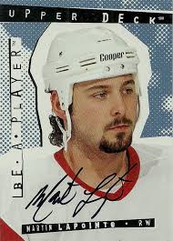Hell's Valuable Collectibles: Martin Lapointe Autograph Card