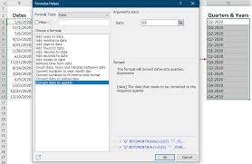 Excel datum umwandeln von mm/tt/jjjj bzw. Konvertieren Sie Daten Schnell In Quartale Und Jahre In Excel