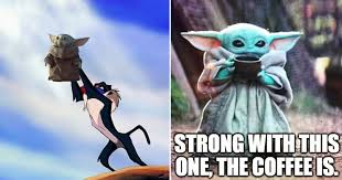Baby yoda has stolen the mandalorian and thrown the internet into a flurry of memes and cuteness. The Best Baby Yoda Memes Popsugar Entertainment
