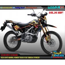 69 modifikasi yamaha nmax putih modifikasi yamah nmax via. Decal Klx Bf Hitam Merah Gold Shopee Indonesia