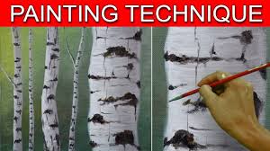 Today we paint a birch tree in a calm green forest. How To Paint Birch Tree Trunks In A Basic Step By Step Acrylic Painting Tutorial By Jm Lisondra Youtube