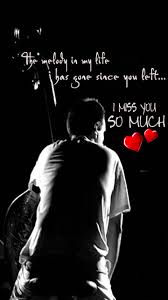 I feel so empty inside, my heart aches and my mind seems i love you so much and i miss you, baby. Missing U My Love Wallpapers Miss You So Much 360x640 Download Hd Wallpaper Wallpapertip