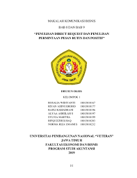 Contoh good news berkaitan dengan masalah pekerjaan antara lain penerimaan kerja kenaikan pangkat jabatan posisi memperoleh bonus kerja tunjangan hari raya kenaikan gaji dan pengakuan penghargaan prestasi kerja. Doc Makalah Komunikasi Bisnis Penulisan Direct Request Dan Penulisan Permintaan Pesan Rutin Dan Positif Docx Riza Sarwono Academia Edu