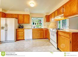 kitchen room with maple cabinets and