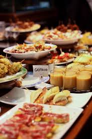 Must Do In Spain Going De Tapeo The Tapas Also Called Pintxos In The North Of Spain Are Small Food Portions You Can Try Som Spanish Tapas Tapas Food