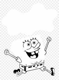 Image about black and white in w o r d s by witch. Jpg Stock Spongebob Svg Black And White Spongebob Squarepants Clipart 1077264 Pikpng