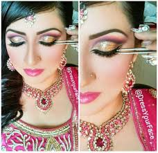 Arabic Bridal Makeup Tutorial With Steps Pictures Bollywood Makeup Asian Bridal Makeup Indian Wedding Makeup