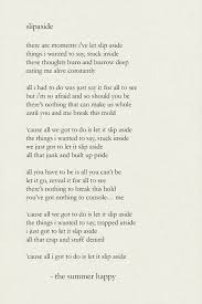Slip Aside Summer Happy Happy Quotes Relationship Poetry Beach Poems