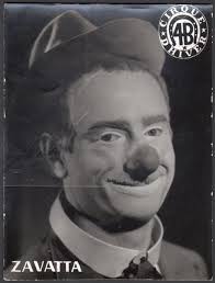 CIRQUE. CLOWN ZAVATTA. Photographie signée adressée à André Vendeuil. Vers  1952 EUR 60,00