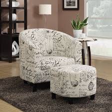 Give it a try and see how this new trend works for your space and style. Transitional Vintage French Accent Chair With Ottoman Walmart Com In 2020 Chair And Ottoman Set Chair And Ottoman Barrel Chair