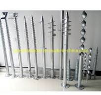 [Hot Item] High Quality Big Solar Helical Steel Galvanized Ground Screw  Piles for Foundations