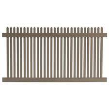 Galvanized horse rail fence / cattle fencing panels / boer goats for sale. Veranda Pointed Flat Vinyl Fence Panels Vinyl Fencing The Home Depot
